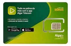 Chip Algar COM RECARGA