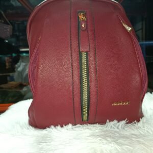 MOCHILA FEMININA COURO AIDAQUE
